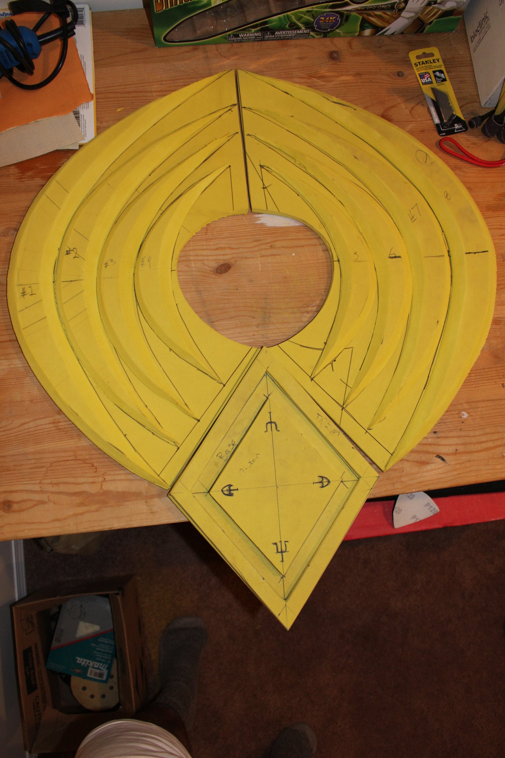 Saeger Shield Pattern White Ranger Shield Pattern